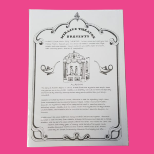 Pop-up Aladdin Theatre