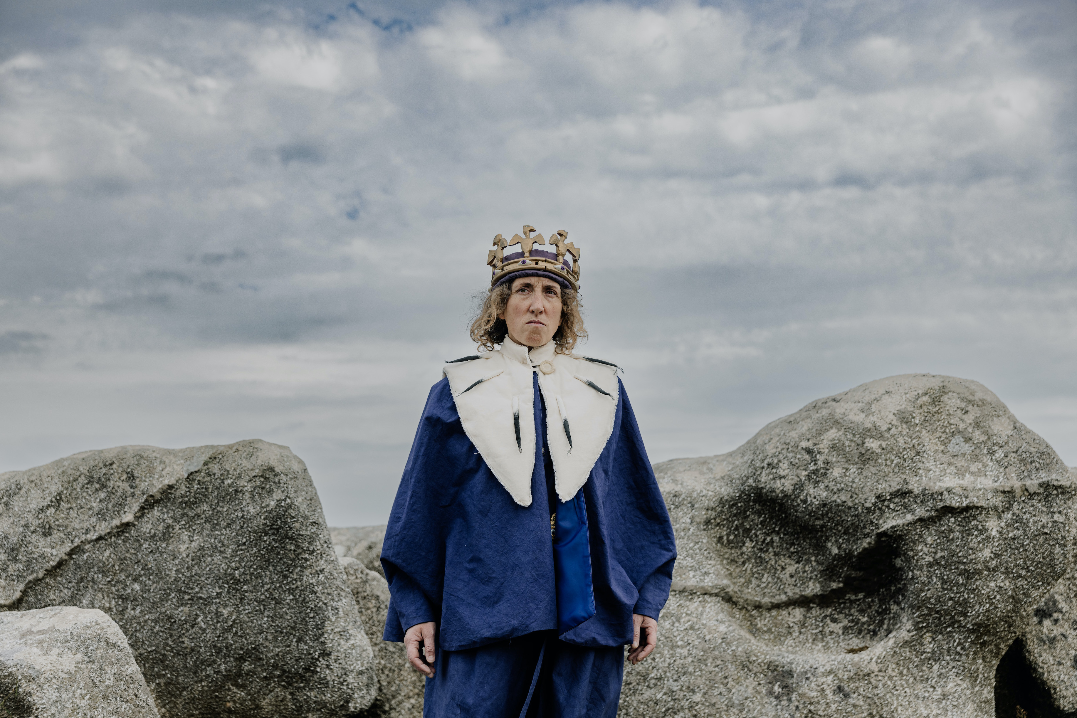 Rosie Hughes as King Lear ©Kirstin Prisk