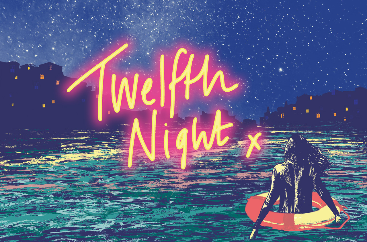 Tour poster for Twelfth Night